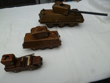 Panzer / Tank Holz Auto alt