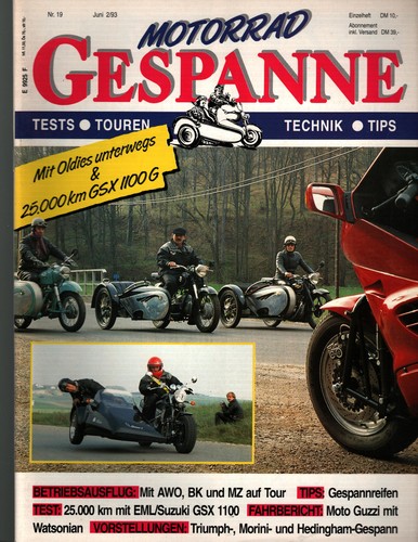 Zeitschrift motorrad gespanne - zeitschrift, motorrad-gespanne