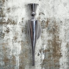 Kerzenhalter, Aluminium, Wand