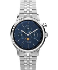 Timex Marlin Moonphase Silber