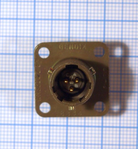 Bendix poliger einbaustecker - bendix, 3-poliger