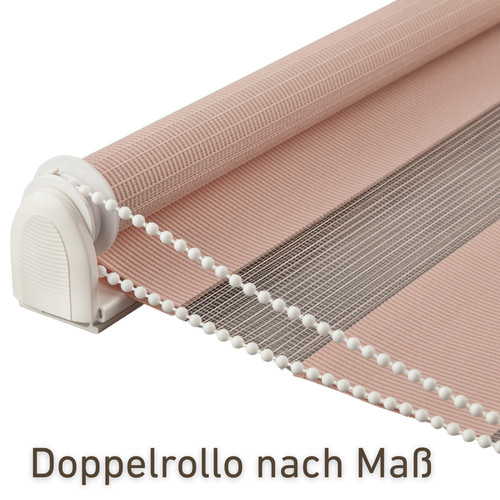 Doppelrollo nach maß klemmfix - doppelrollo,