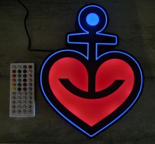 Astra Bier Anker Herz Schild