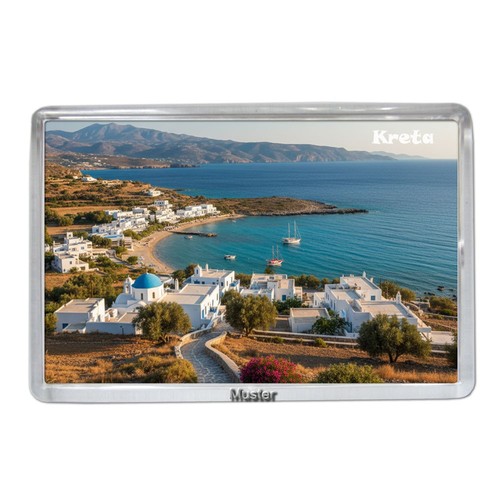 Kreta souvenir foto magnet - ,