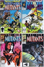 NEW MUTANTS # 59, 61, 62, 63