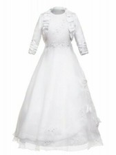 Kommunionkleid Kommunionskleid Kerzentuch Tasche Tropfschutz 128 134 140 146 152
