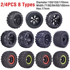 RC 170MM 155MM 150MM Reifenrad 17mm Hub Hex für 1/8  RC Car Monster Truck