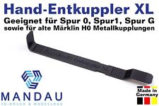 Entkuppler für Spur 0, 1, G & Märklin H0 Metallkupplungen - Handentkuppler Wagen