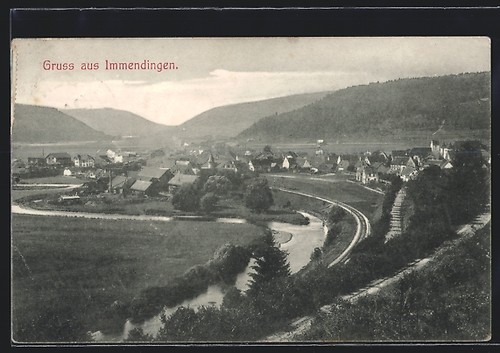 Ansichtskarte immendingen - ansichtskarte,