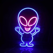 Neon LED Schild Alien Licht