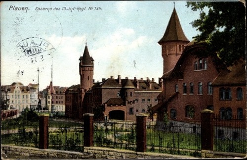 Plauen vogtland kaserne - ak, vogtland,