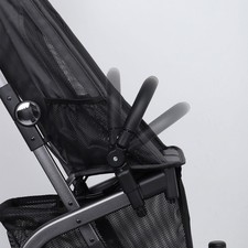 Kinderwagen Leitplanke