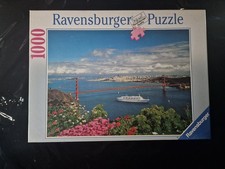 Puzzle San Francisco Skyline mit Golden Gate Bridge 1000 Teile Sammlung Paket