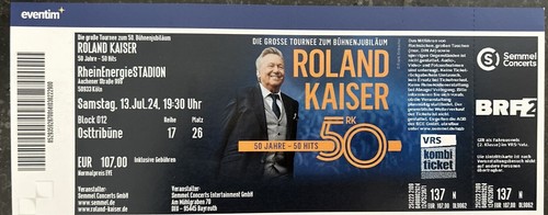 Roland kaiser tickets köln - roland,