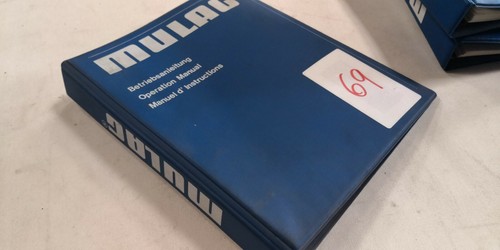 Mulag shop manual handbuch - mulag,