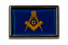 Pin Freimaurer-Masonic Flaggenpin Anstecknadel Fahne Flagge