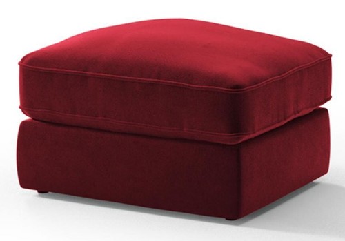 Rot couchgarnitur set - rot, 3-2-1