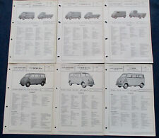 6x DKW Schnelllaster Bus