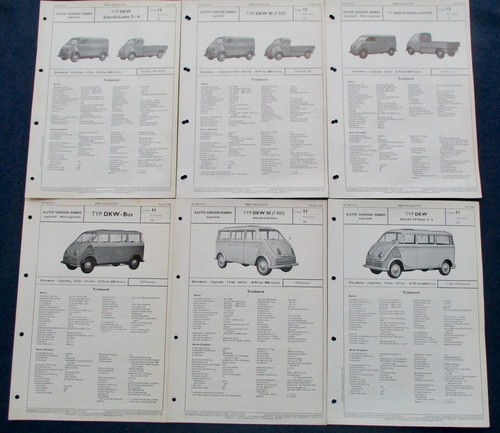 Dkw schnelllaster bus - 6x,
