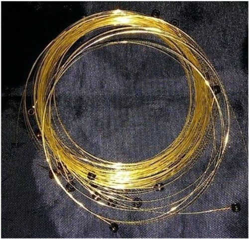 Elektro baglama teli altin - elektro,