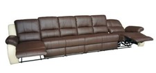 Großes 6-Sitzer Sofa Leder