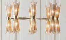 1950s Stil Sputnik Messing