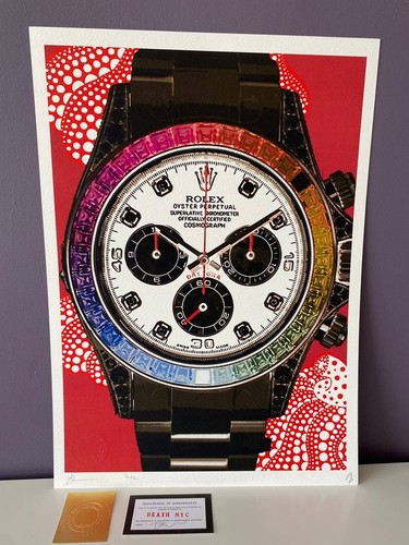 Death nyc rolex daytona print - nyc,