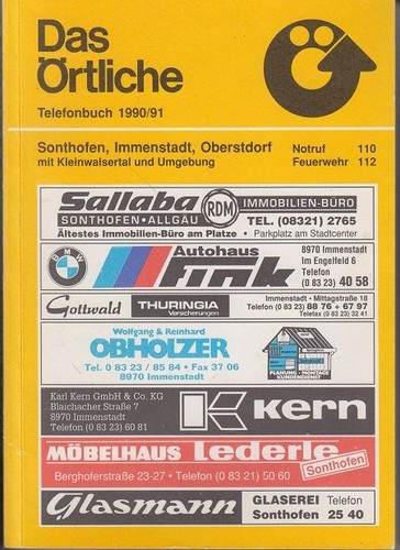Das örtliche telefonbuch - das,