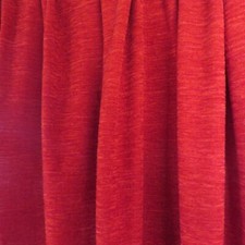 Übergardinen 2 Schals 114 breit. x 226 hoch Chenille pflegeleicht erdbeerrot top