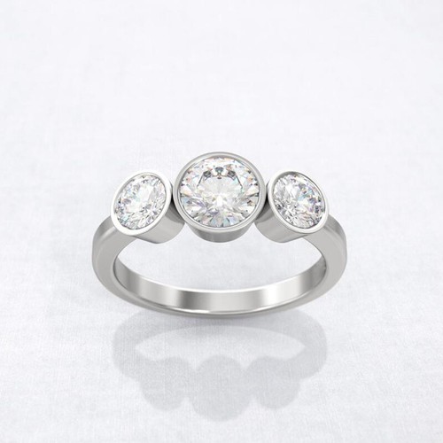 Karat rund diamant - 3,20,
