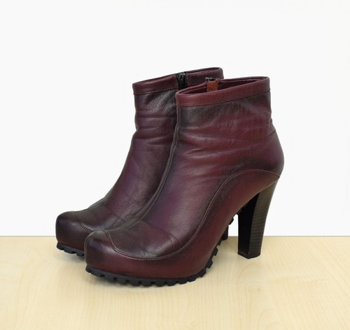 Tolle weinrote high heel - weinrote,