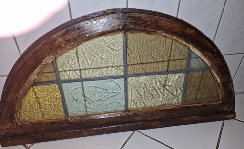 Altes holzfenster mit - altes,