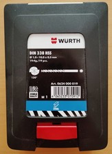WÜRTH HSS Bohrer Set 19tlg