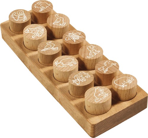 Woodies farm animals - woodies, set