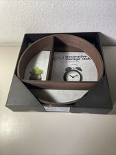 Dekoregal Hängeregal ca 37x7,5cm Braun Rund 