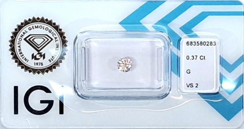 Natürlicher diamant mit igi - natürlicher,