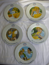 5 Sammelteller "LANDLIEBE"  5  Motive Durchmesser 19 cm sehr guter Zustand