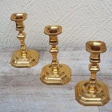 3er Set BMF Messingleuchter