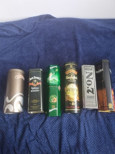 Konvolut leere sammeldosen - 6x,