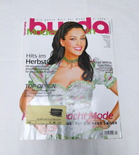 burda Moden 09/2006 Nähen Schnittmuster Kleider Damenmode Herbst Trachten