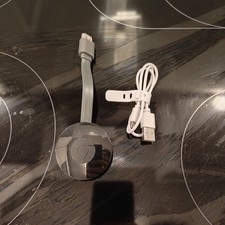 Google Chromecast (2. Generation) HDMI Full HD Digital Media Streamer - Schwarz