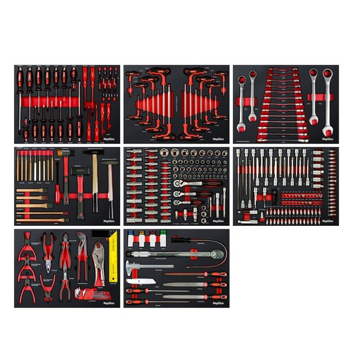 Werkzeugwagen einlage set - werkzeugwagen,