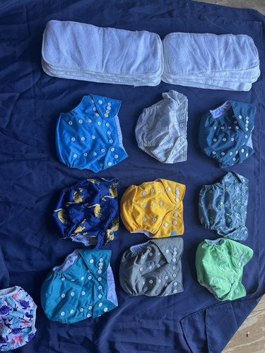 Lot diapers cotton - of, 11