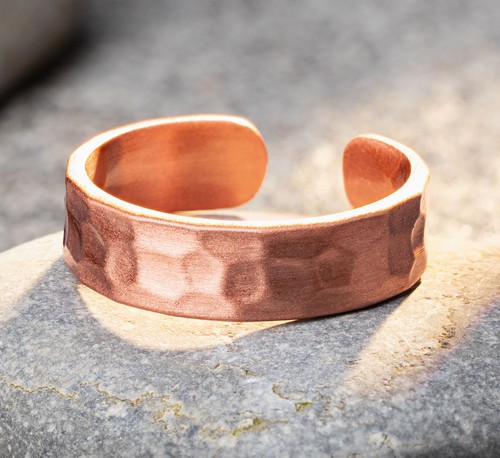 Ring aus reinem - kupfer, |