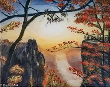 Acrylbild.Handgemalt