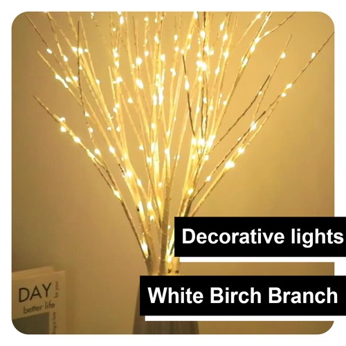 70cm 80cm birkenzweig licht - birkenzweig,