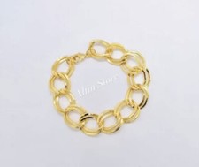 Massives Gold Armband 22 Karat vergoldet Altin Kaplama Bilezik Bileklik Dügün