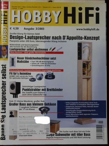 Hobby hifi 3 2003 - ***,