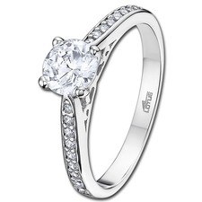 LOTUS Silver Ring 925 Silber