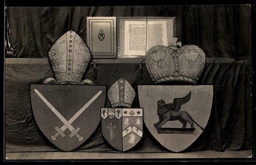 Geistliche wappen mit - geistliche,